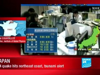 JAPAN EARTHQUAKE - Japan on tsunami alert after ...