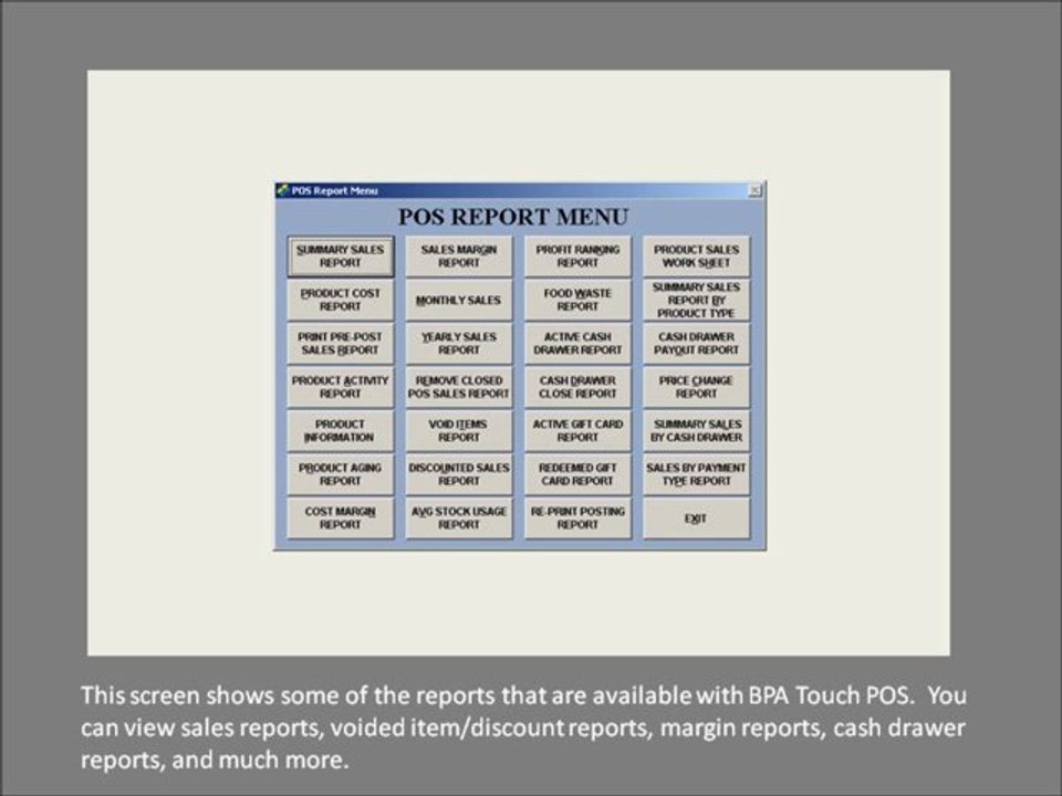 Point of Sale Software