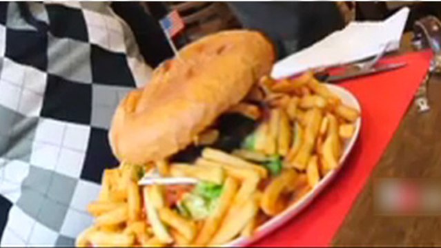 Le burger impossible à manger