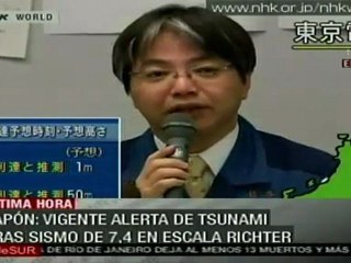 Nuevo terremoto de 7.4 sacude Japón