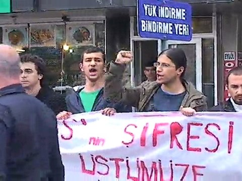 MUĞLA DEV-LİS/DEV-GENÇ ZİNCİRLİ YGS PROTESTOSU