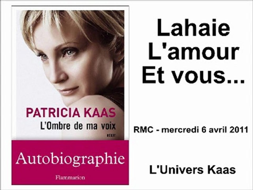 Patricia Kaas - Radio du 6 avril 2011 B