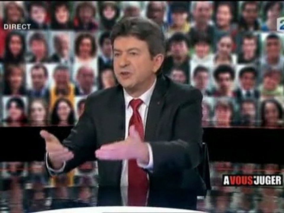 Mélenchon @ A Vous De Juger (France 2) le 07.04.11