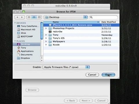 Untethered Jailbreak 4 3 1 With Redsn0w 0 9 6b9 iPhone