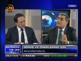 RECEP KONUK Kanal 24 Ekonomi Programı (07.04.2011) 2.Bölüm