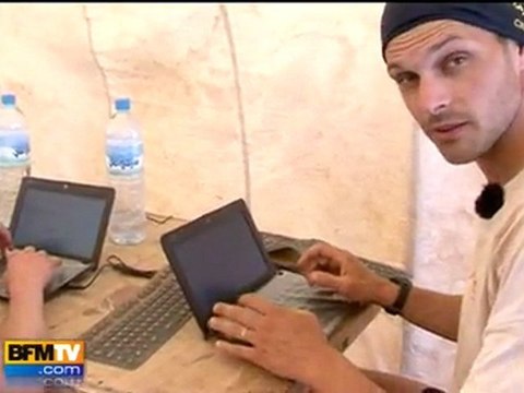 Journée de repos méritée au Marathon des sables
