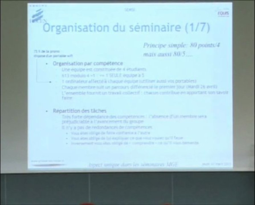 SEMSI 2011 de Rouen Business School