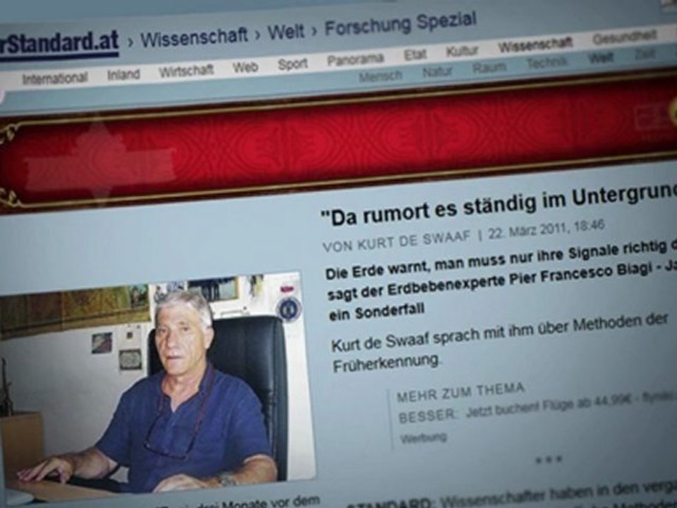 Erdbeben in Japan vorhergesehen?