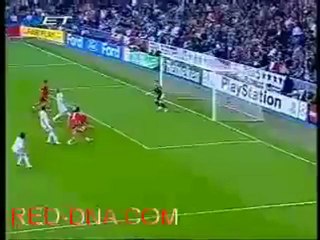 Goal Julio Cesar Real Madrid-Olympiacos