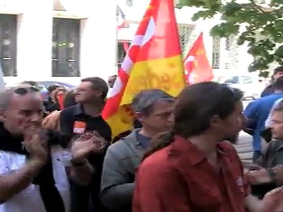 Manifestation contre le pacte de compétitivité : une mobilisation assez faible