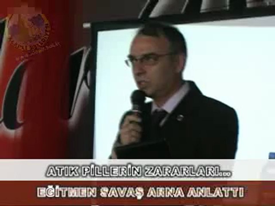 ALAPLI'DA ATIK PİL KONFERANSI
