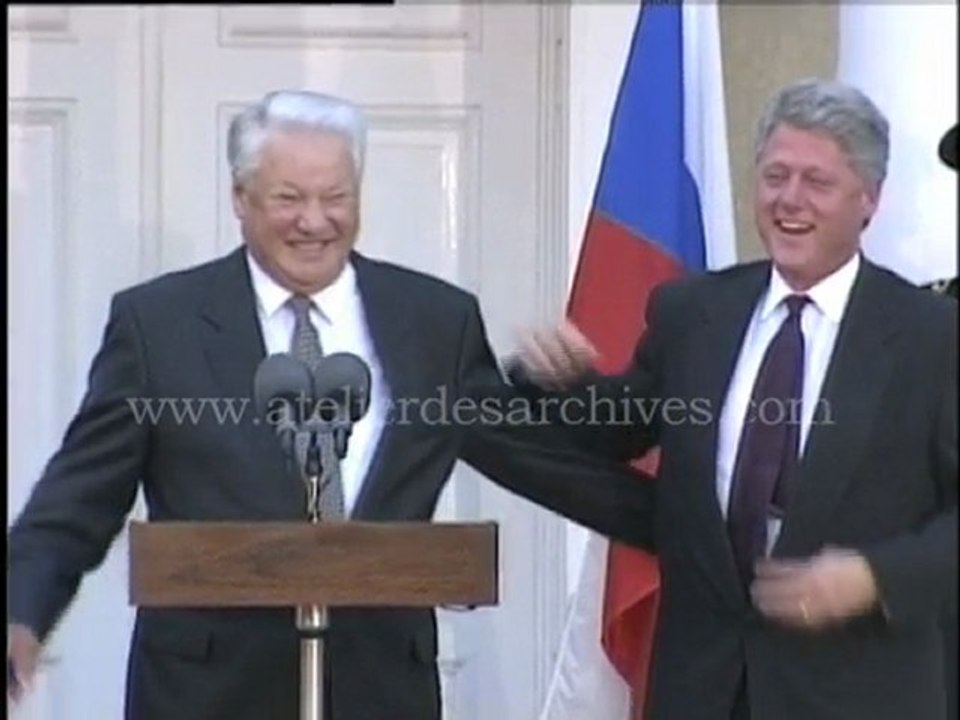 Fou rire Clinton Eltsine (the big laugh)