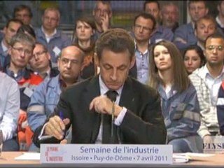 Table ronde à l'occasion de la Semaine de l'Industrie à Issoire