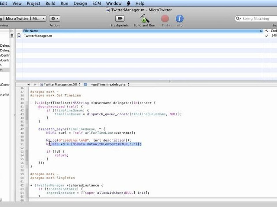 Développement d'applications pour l'iPhone : Récupérer les données