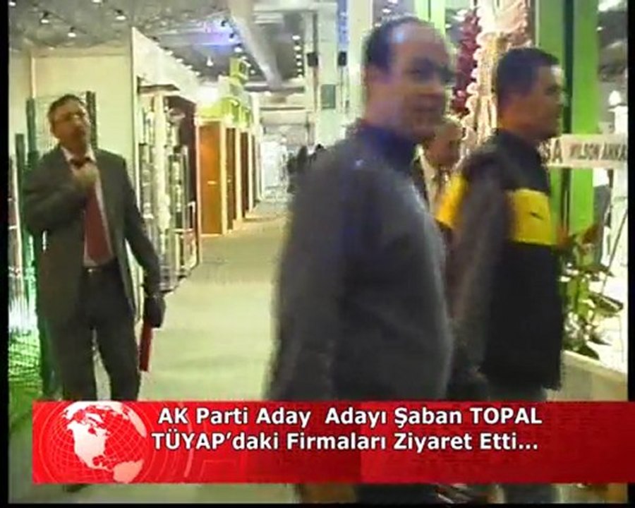 Şaban Topal Tüyap'daki Firmaları Ziyaret Etti… İzle