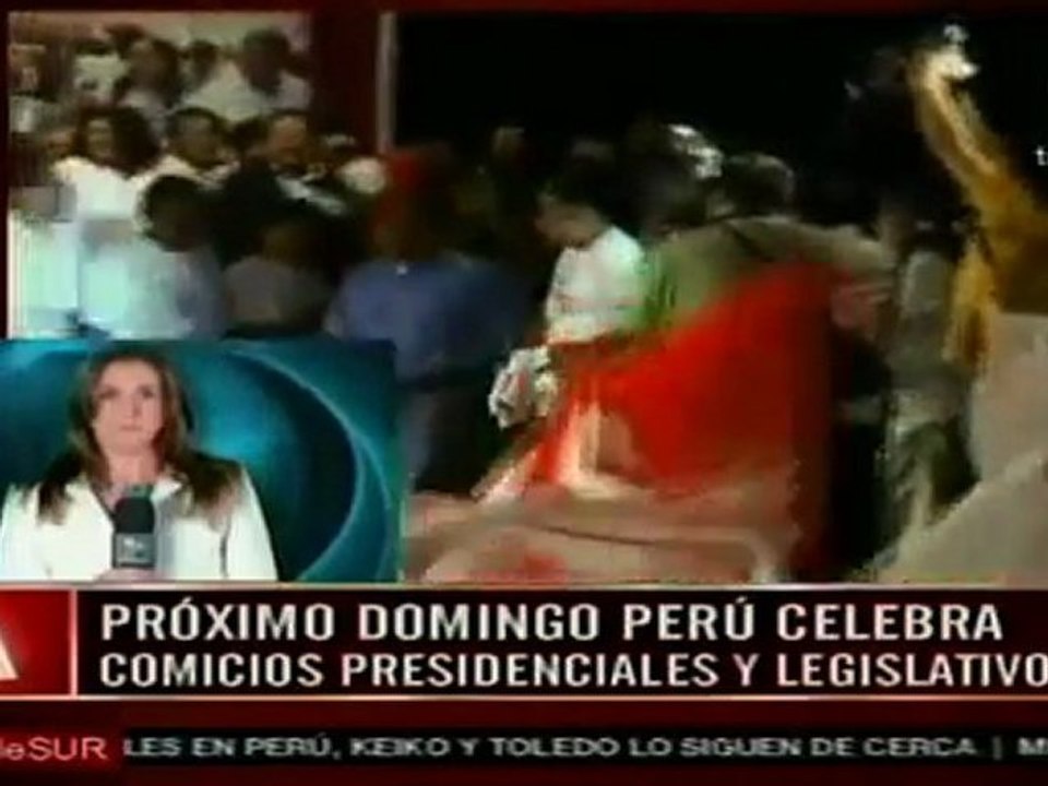Peruanos se alistan para votar en las elecciones generales