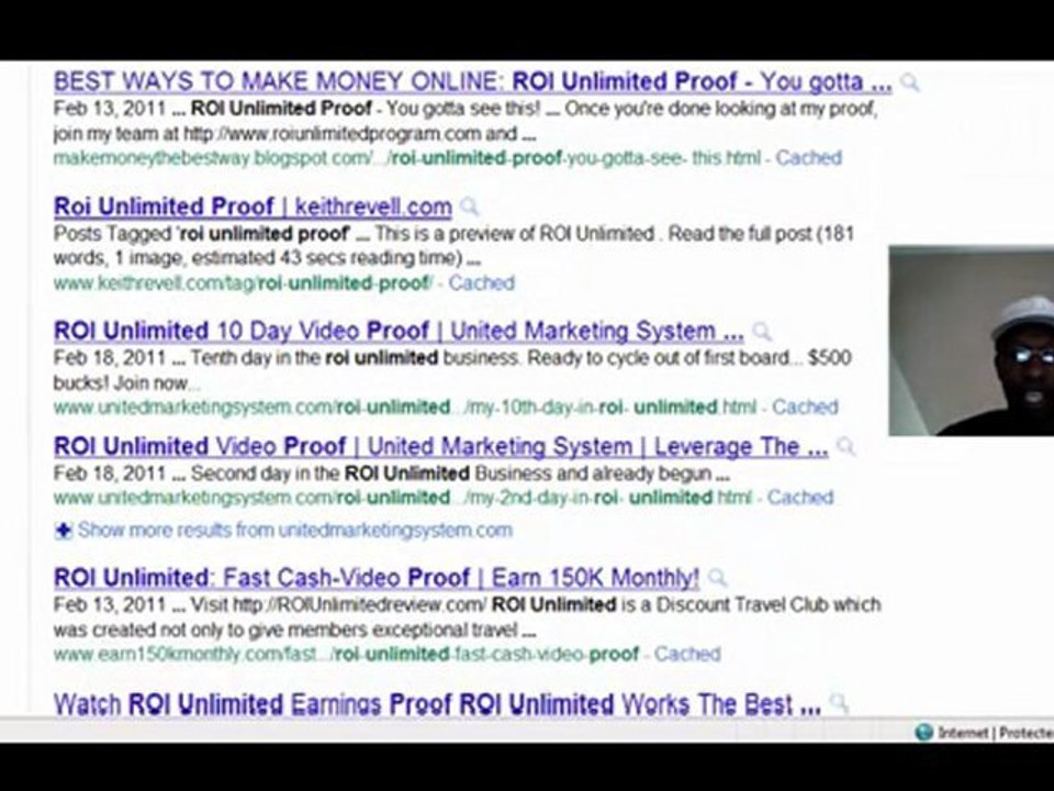 ROI Unlimited-Get on the 1st Page of GOOGLE