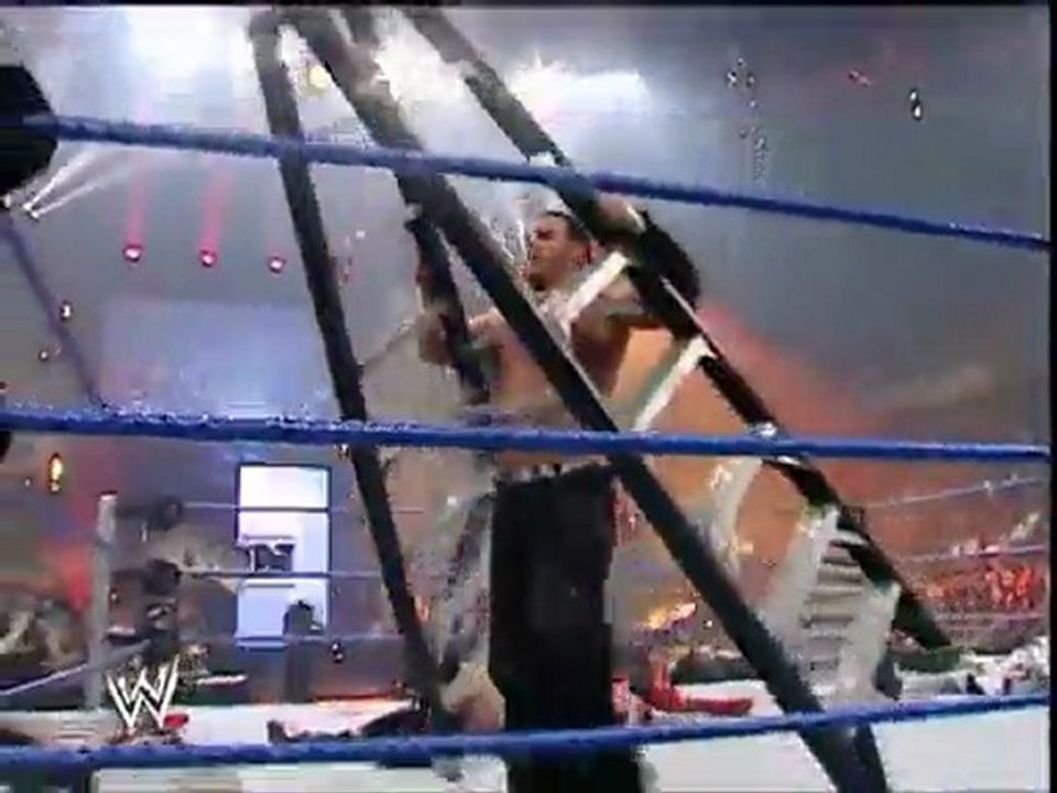 ladder match catch wwe jeff hardy