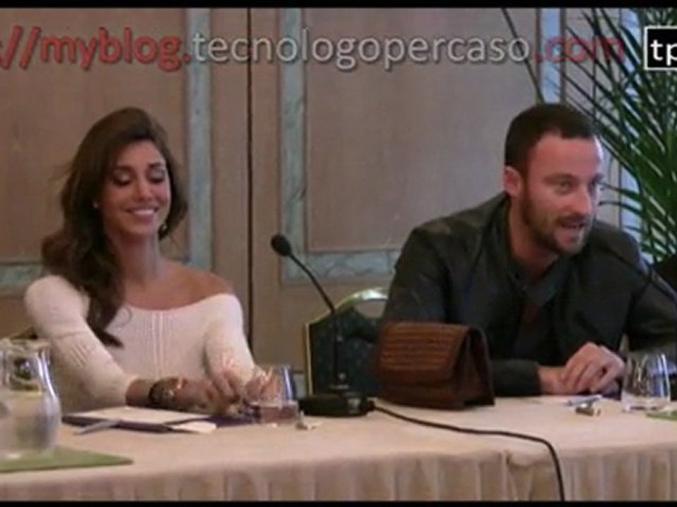 Ciak...si canta! Presentazione RAI con Belen Rodriguez e Francesco Facchinetti aprile 2011