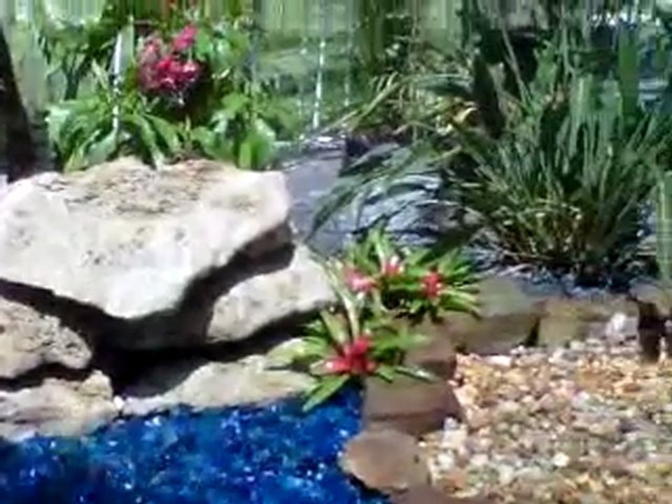 Broward Landscaping Waterfalls FL/954-224-5119/O C Landscaping/ Tiki Huts-Polls