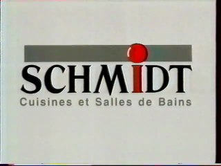 Publicité Cuisines Schmidt 1997