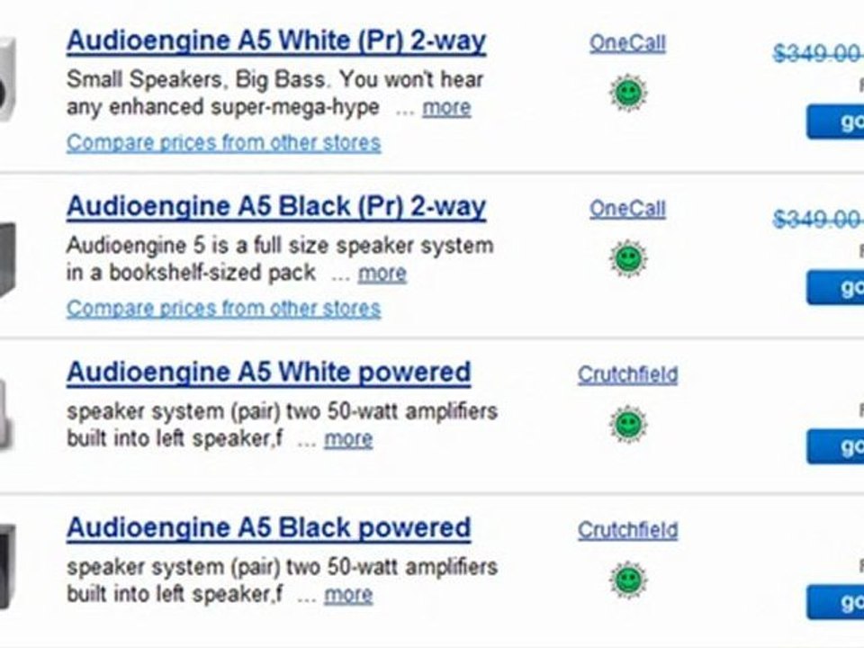 Comparative Shopping - Best Price On Audio Engine 5 Speakers