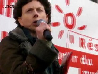 Rassemblement Sortir du nucléaire Paris 20 mars 2011 : Intervention Les Amis de la Terre