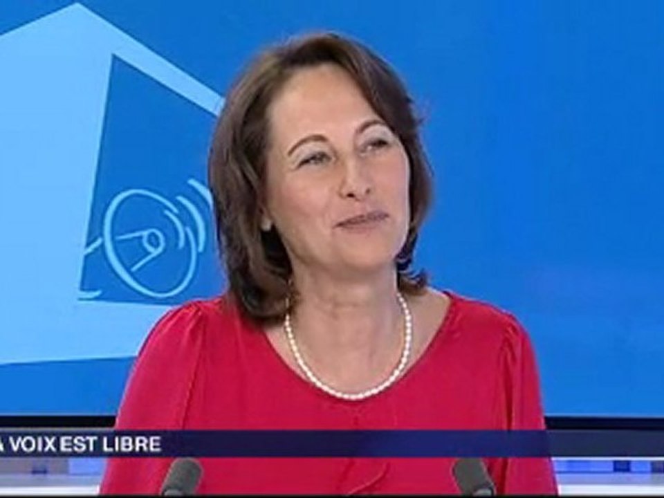 Ségolène Royal invitée de la Voix est Libre