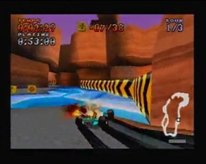 Crash Team Racing walkthrough 21 : Pillage de ruines