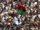 Libyan rebels stop for Friday prayers - no comment
