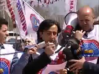 Angus öğretmen protestosu