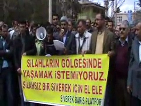 SİVEREK BARIŞ PLATFORMU BASIN AÇIKLAMASI