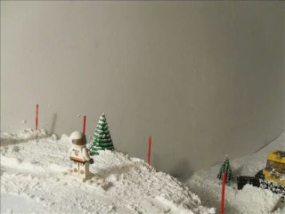 Le skieur de l'extrême