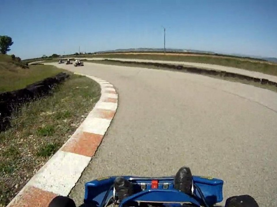 karting camaret 10/04/11 session 2 TEAM APS