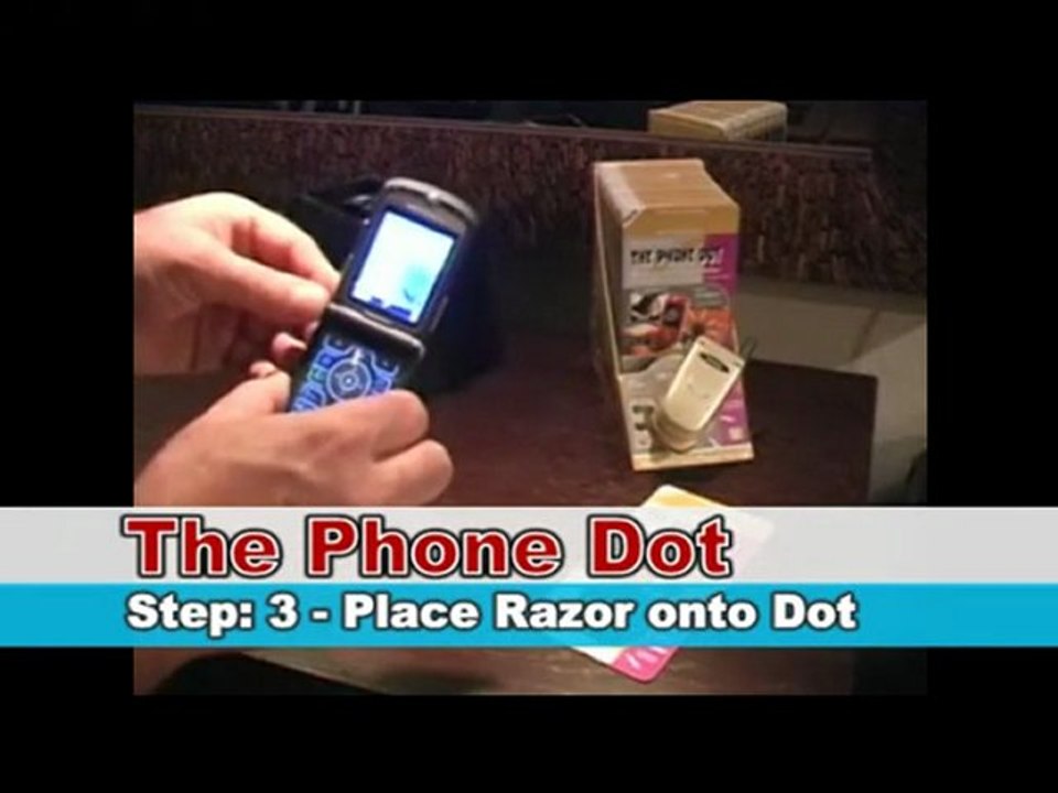 Cell Phone Holder - The Phone Dot Razor Motorola