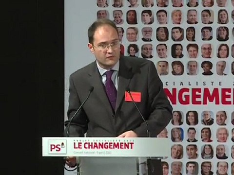 Discours de Guillaume Bachelay au conseil national du projet