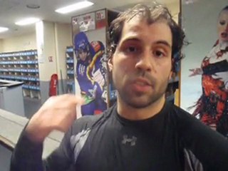 1/4 de finale des Play-offs : interview de David Williams