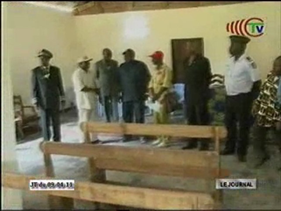 Inauguration de la maison de l'agriculture de BokoSongho