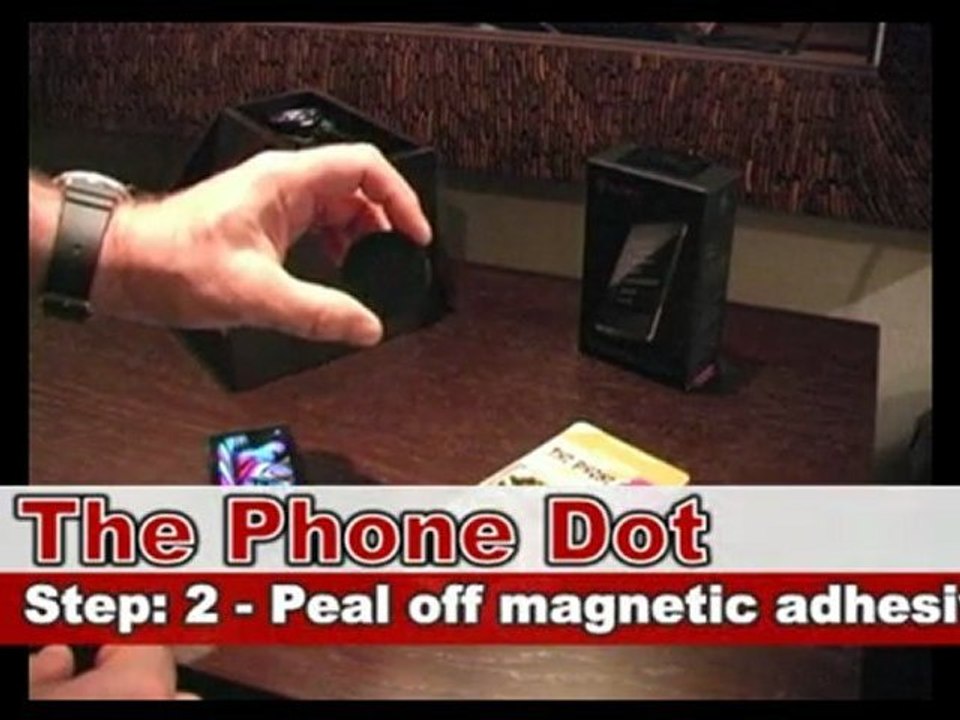Cell Phone Holder - The Phone Dot Zune MP3