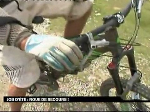 Profession patrouilleur VTT à Tignes (M6)