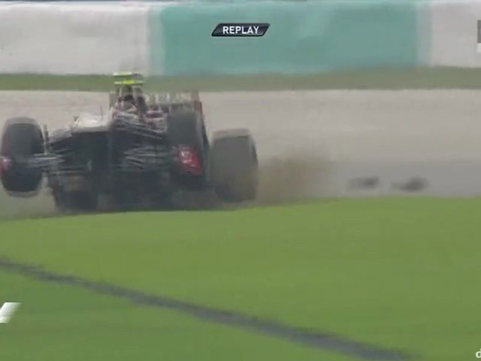 Formule 1 Malaisie 2011 Airborn Petrov