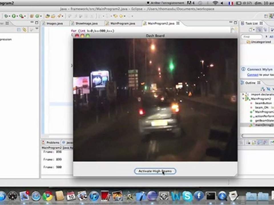 Framework for Headlight