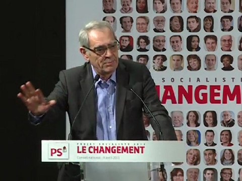Discours d'Henri Emmanuelli au conseil national du projet