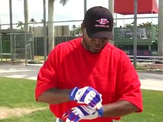 Hitting with David Ortiz