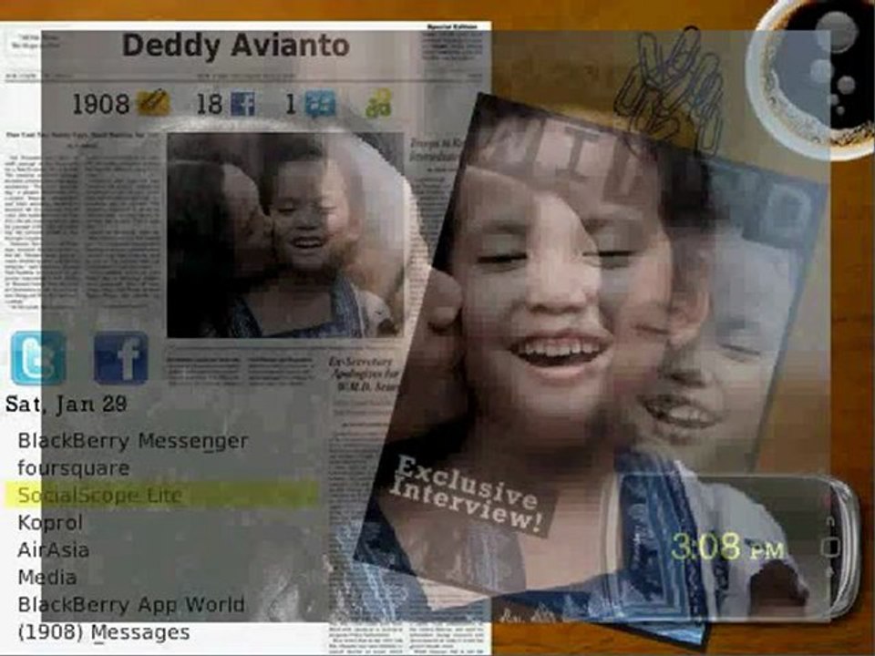 Magazine BlackBerry Themes By MobileRule.Org