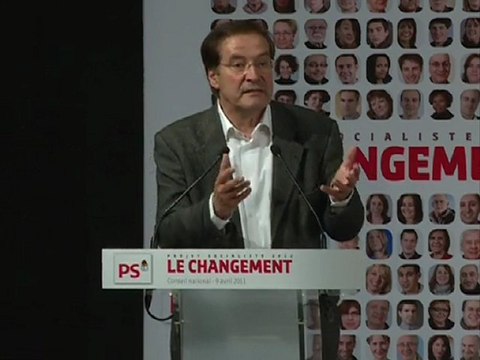 Discours de Pierre-Alain Muet au conseil national du projet