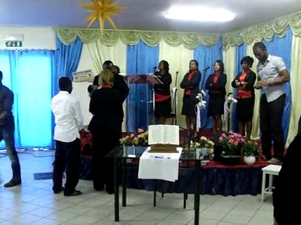 Culte Eglise Baptiste d'Amercoeur Chorale et Présentation de l'enfant de Frère Philipe
