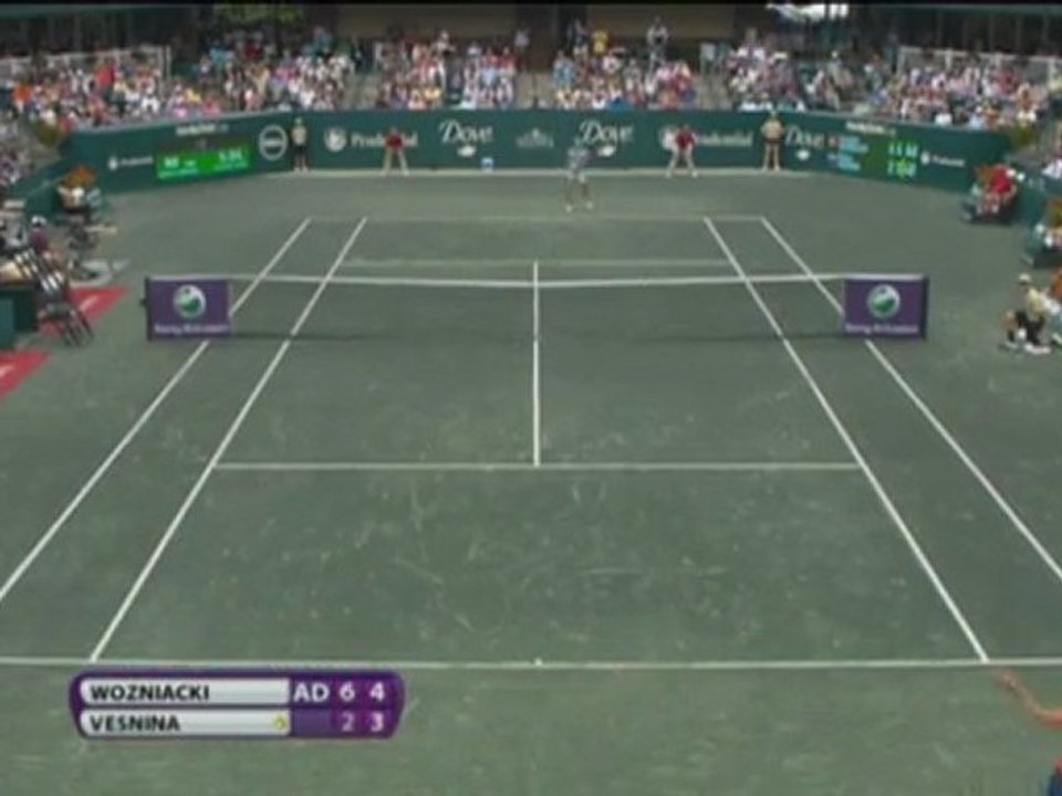 Wozniacki wins Charleston title