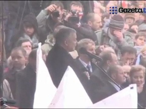 10.04.2011 Kaczyński: Polacy wiedzą co zdarzyło się w Katyniu i Smoleńsku