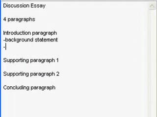 IELTS discussion essay outline (1 of 2)